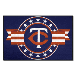 Minnesota Twins Starter Mat Accent Rug - 19in. x 30in. Patriotic Starter Mat