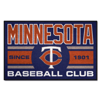 Minnesota Twins Starter Mat Accent Rug - 19in. x 30in., Uniform Design