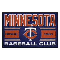Minnesota Twins Starter Mat Accent Rug - 19in. x 30in., Uniform Design