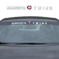 Minnesota Twins Sun Stripe Windshield Decal 3.25 in. x 34 in.