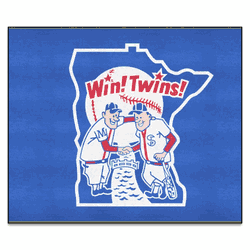 Minnesota Twins Tailgater Rug - 5ft. x 6ft. - Retro Collection