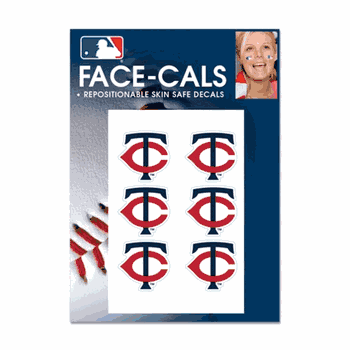 Minnesota Twins Tattoo Face Cals