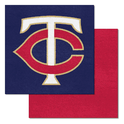 Minnesota Twins Team Carpet Tiles - 45 Sq Ft.