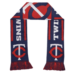 Minnesota Twins Team Stripe Scarf
