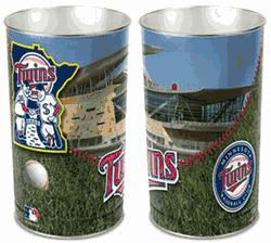 Minnesota Twins Wastebasket 15 Inch