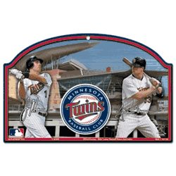 Minnesota Twins Wood Sign - Players Design