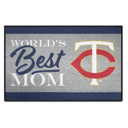 Minnesota Twins World's Best Mom Starter Mat Accent Rug - 19in. x 30in.