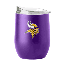 Minnesota Vikings 16oz Flipside Powder Coat Curved Beverage