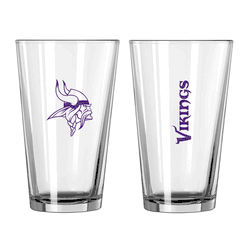 Minnesota Vikings 16oz Gameday Pint Glass