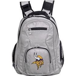 Minnesota Vikings 19" Premium Laptop Backpack, GRAY