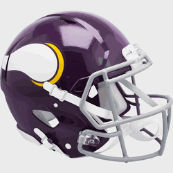 Minnesota Vikings 1961 to 1979  Authentic Speed Full Size Throwback Football Helmet
