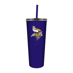 Minnesota Vikings 24oz New Skinny Tumbler