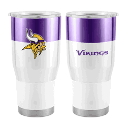 Minnesota Vikings 30oz Colorblock Stainless Tumbler