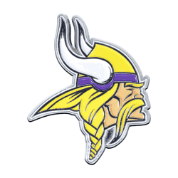 Minnesota Vikings 3D Color Metal Emblem