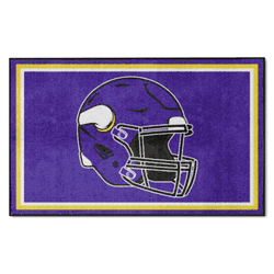 Minnesota Vikings 4ft. x 6ft. Plush Area Rug