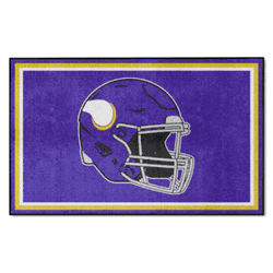 Minnesota Vikings 4ft. x 6ft. Plush Area Rug