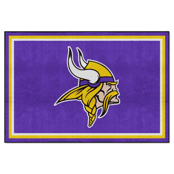 Minnesota Vikings 5ft. x 8 ft. Plush Area Rug