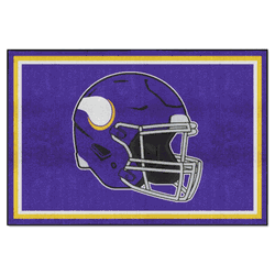 Minnesota Vikings 5ft. x 8 ft. Plush Area Rug