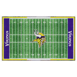 Minnesota Vikings 6 ft. x 10 ft. Plush Area Rug