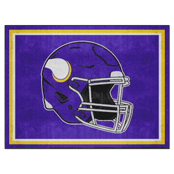 Minnesota Vikings 8ft. x 10 ft. Plush Area Rug