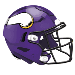 Minnesota Vikings Authentic Helmet Cutout 24"