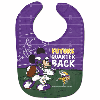 Minnesota Vikings Baby Bib All Pro Future Quarterback