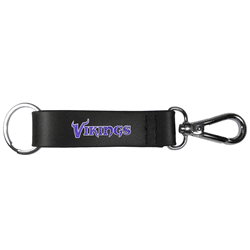 Minnesota Vikings Black Strap Key Chain