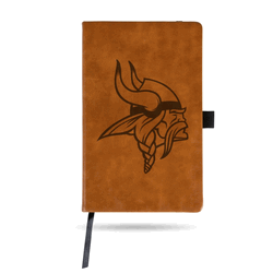 Minnesota Vikings Brown - Primary Laser Engraved Small Notepad