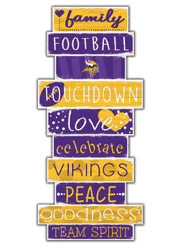 Minnesota Vikings Celebrations Stack 24" Sign
