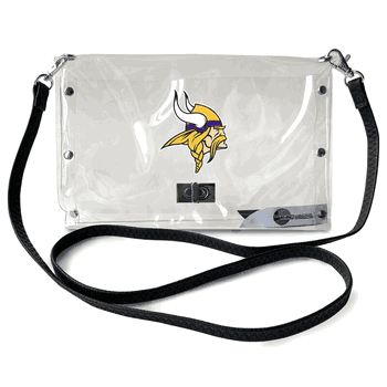 Minnesota Vikings Clear Envelope Purse STRAP