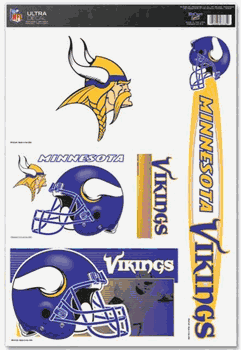 Minnesota Vikings Decal 11x17 Ultra