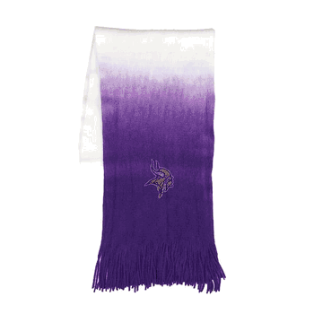 Minnesota Vikings Dip Dye Scarf Purple