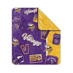 Minnesota Vikings Dream Weave Throw 50x60
