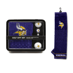 Minnesota Vikings Embroidered Towel Golf Gift Set