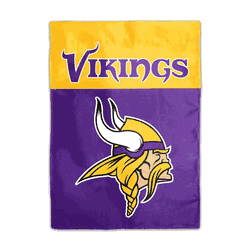 Minnesota Vikings Flag 13x18 Home CO