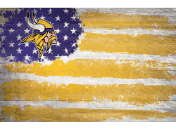 Minnesota Vikings Flag 17x26