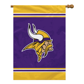 Minnesota Vikings Flag 28x40 House 1-Sided CO