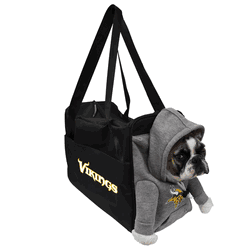 Minnesota Vikings Furry Fan Pet Carrier