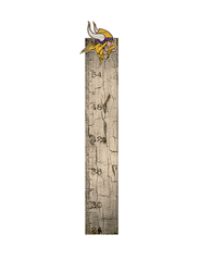 Minnesota Vikings Growth Chart Sign 6x36