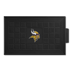 Minnesota Vikings Heavy Duty Vinyl Medallion Door Mat - 19.5in. x 31in.
