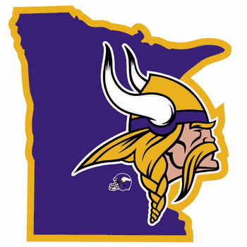 Minnesota Vikings Home State Decal