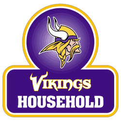 Minnesota Vikings Household Auto Decal