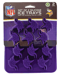 Minnesota Vikings Ice Trays 2-Pack