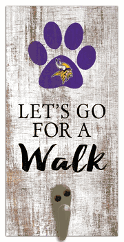 Minnesota Vikings Leash Holder 6x12 Sign