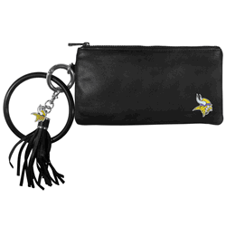Minnesota Vikings Leather Women's Bracelet Wallet