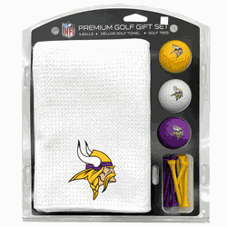 Minnesota Vikings Microfiber Towel Gift Set - 16 x 40 (White)