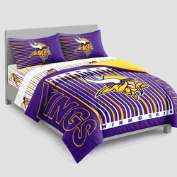 Minnesota Vikings Momentum Bed In A Bag Full