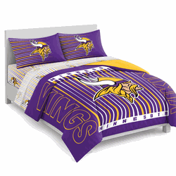 Minnesota Vikings Momentum Bed In A Bag Queen