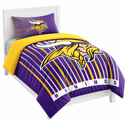 Minnesota Vikings Momentum Bedding Comforter Set Twin