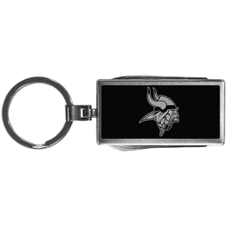 Minnesota Vikings Multi-tool Key Chain, Black